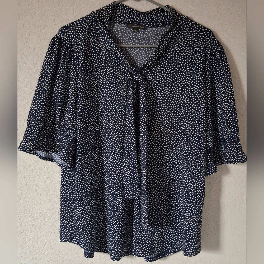 Adriana Papell women top size XL